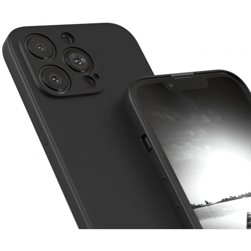Maciņš Liquid Silicone 1.5mm Xiaomi Poco X7 Pro melns