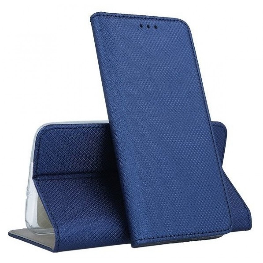 Maciņš Smart Magnet Xiaomi Mi 11 Lite 4G/5G/11 Lite 5G NE tumši zils