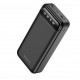Arejais-akumulators Power Bank Borofone BJ14A 2xUSB 20000mAh melna