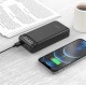 Arejais-akumulators Power Bank Borofone BJ14A 2xUSB 20000mAh melna