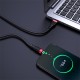 USB kabelis Hoco U72 Type-C 1.2m silikons melns