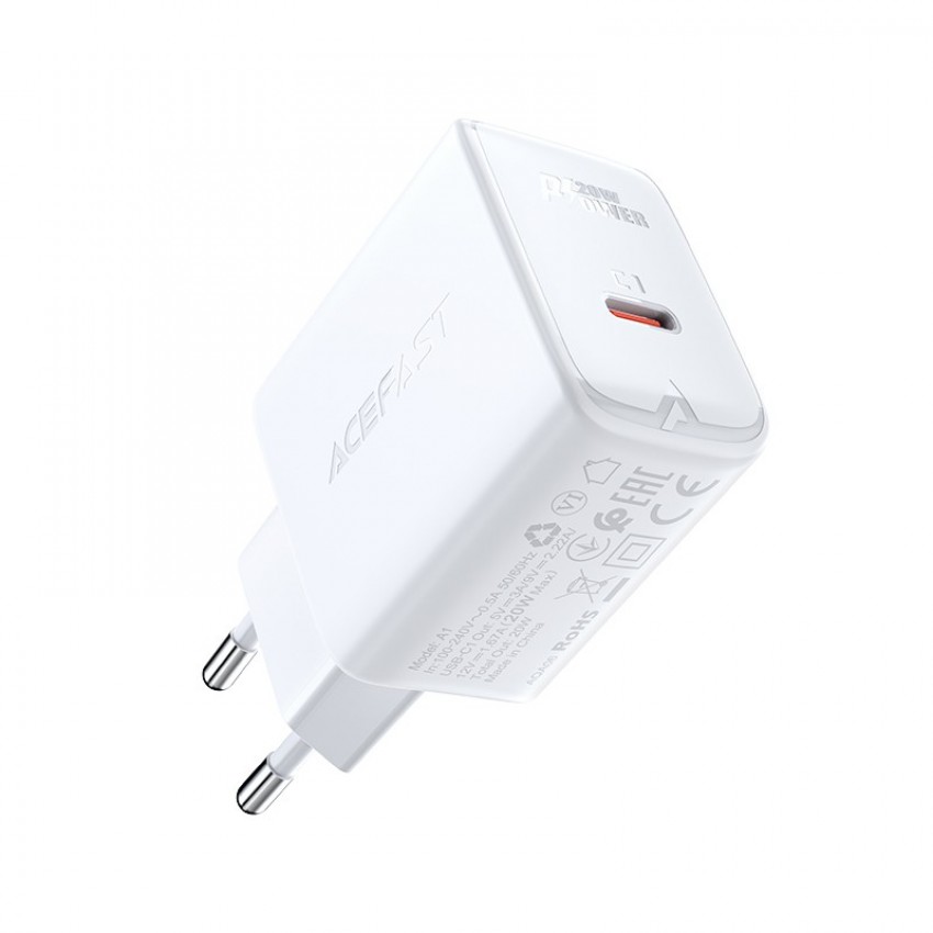 Lādētājs Acefast A1 PD20W USB-C melns