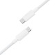 USB kabelis Acefast C18-03 60W USB-C to USB-C 1.2m balts