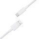 USB kabelis Acefast C18-04 USB-A to USB-C 1.2m balts
