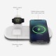 Lādētājs bezvadu Devia 3in1 Smart Phone, Apple Watch, Airpods balts