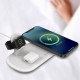 Lādētājs bezvadu Devia 3in1 Smart Phone, Apple Watch, Airpods balts