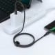 USB kabelis Acefast C1-03 60W USB-C to USB-C 1.2m melns