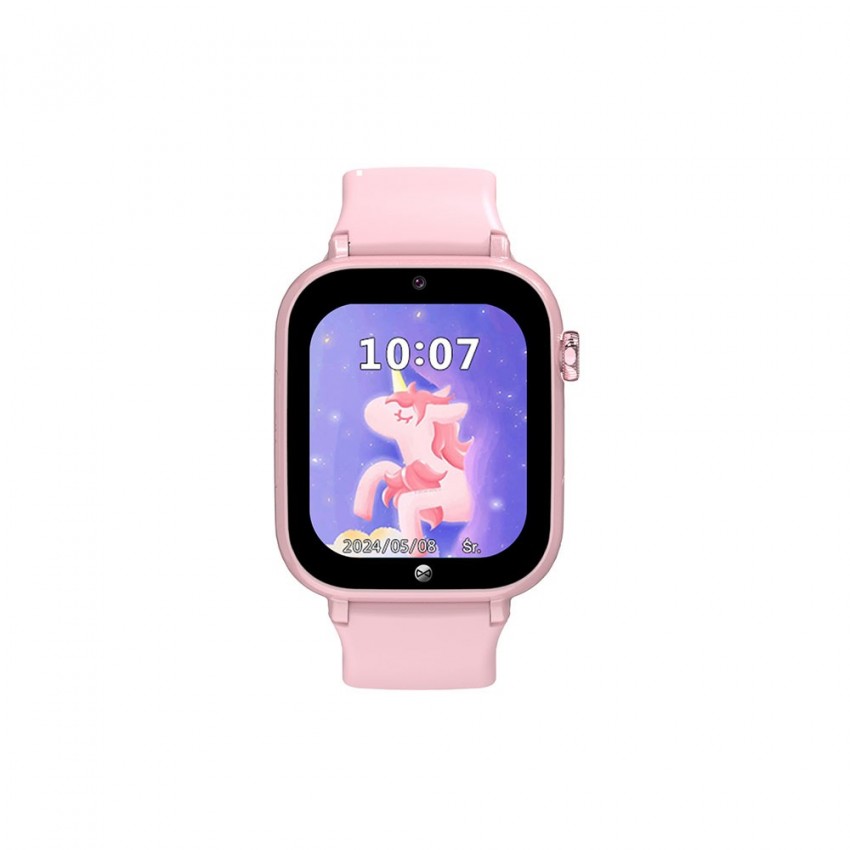 Viedais pulkstenis bērniem Forever Smartwatch GPS WiFi 4G Kids Look Me! 3 KW-520 rozā