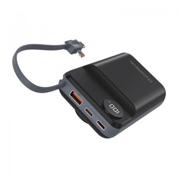 Arejais-akumulators Power Bank Choetech B696 15W Magsafe 20000mAh melns