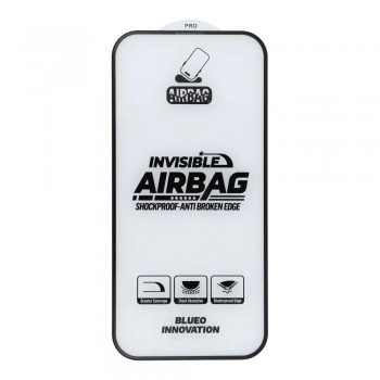 LCD kaitsev karastatud klaas 5D Mr. Monkey Glass (Airbag Anti-Broken) Apple iPhone 15 Pro must
