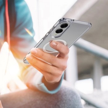 Maciņš Dux Ducis Clin Magsafe Samsung S937 S25 Edge caurspīdīgs
