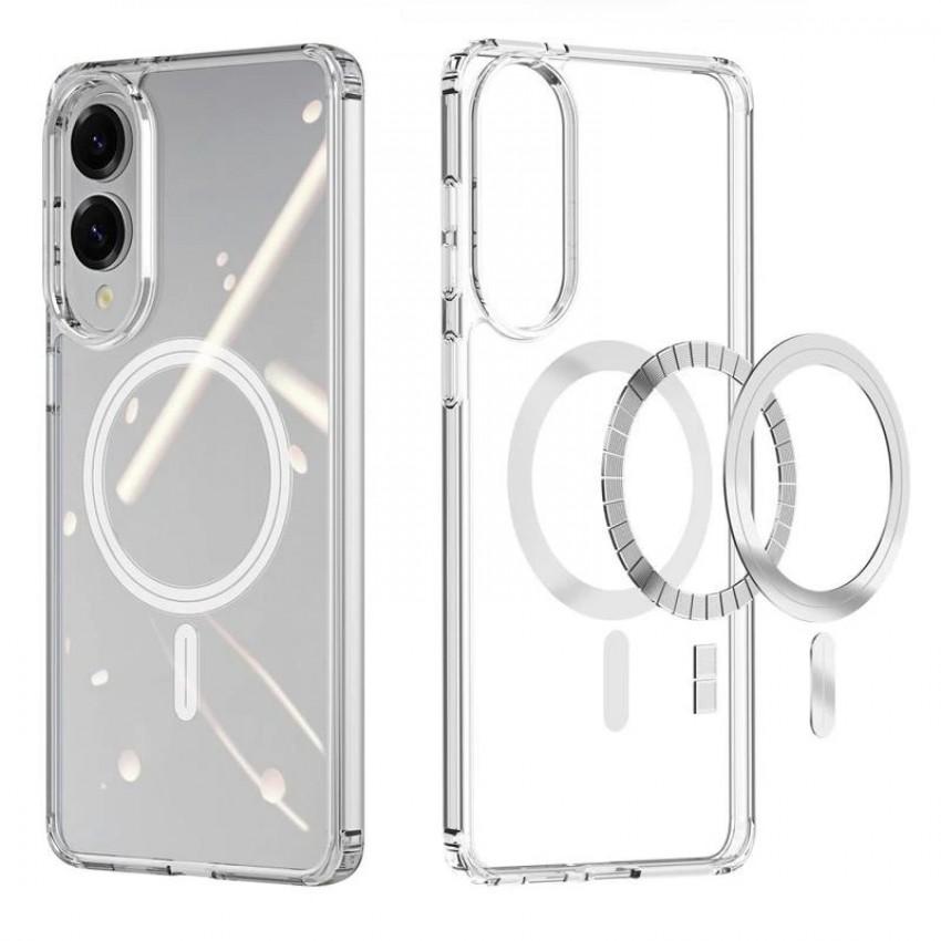 Maciņš Dux Ducis Clin Magsafe Samsung S937 S25 Edge caurspīdīgs