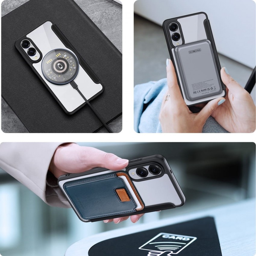 Maciņš Dux Ducis Skin X Pro priekš Samsung S937 S25 Edge melns