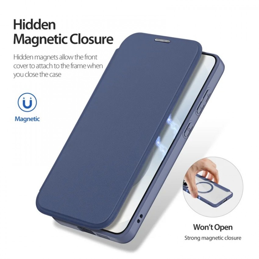 Maciņš Dux Ducis Skin X Pro priekš Samsung S937 S25 Edge zils