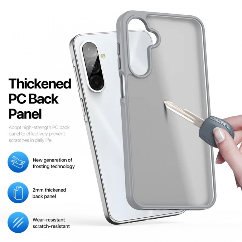 Maciņš Dux Ducis Yind priekš Samsung A266 A26 5G pelēks