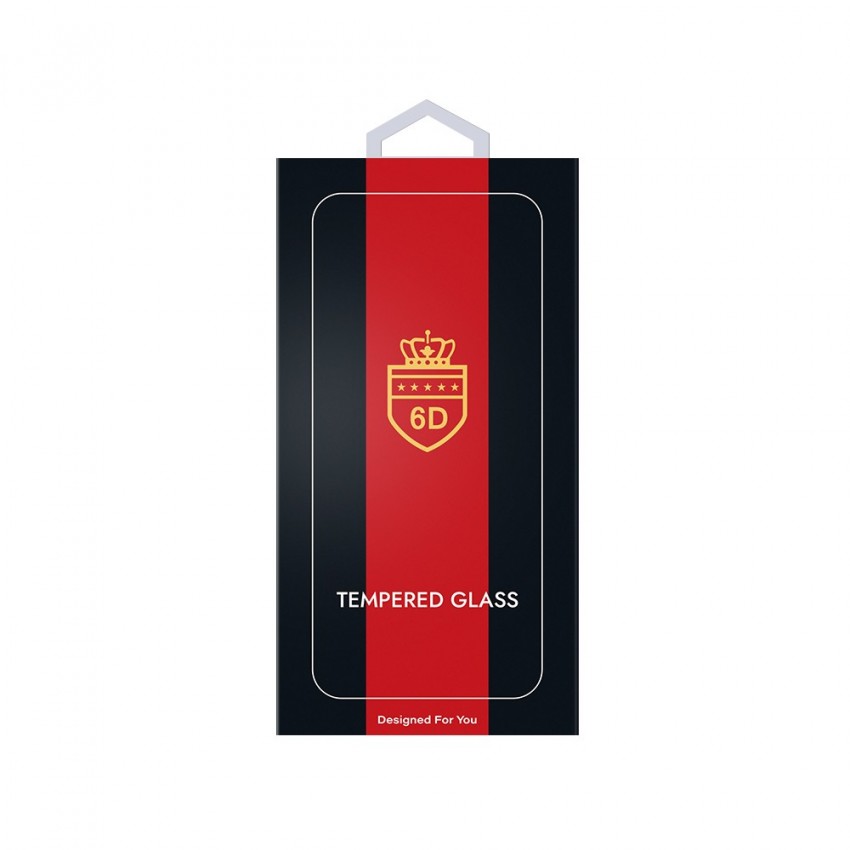LCD kaitsev karastatud klaas 6D Xiaomi Redmi 13C/Poco C65/Poco M6 5G must
