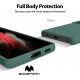 Maciņš Mercury Silicone Case Samsung A366 A36 5G tumši zaļa