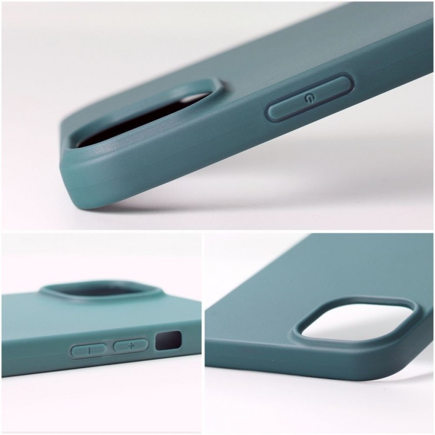 Maciņš Matt TPU Xiaomi Redmi A5/Poco C71 (171,7x77,8x8,26) tumši zaļa