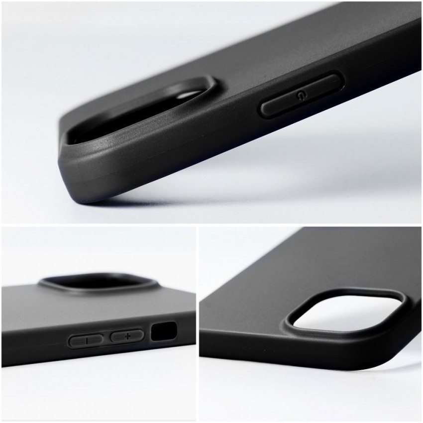 Maciņš Matt TPU Xiaomi Redmi A5/Poco C71 (173,45x79,35x8,45) melns