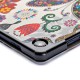 Maciņš Reach Smart Leather Samsung X110/X115 Tab A9 8.7 butterfly