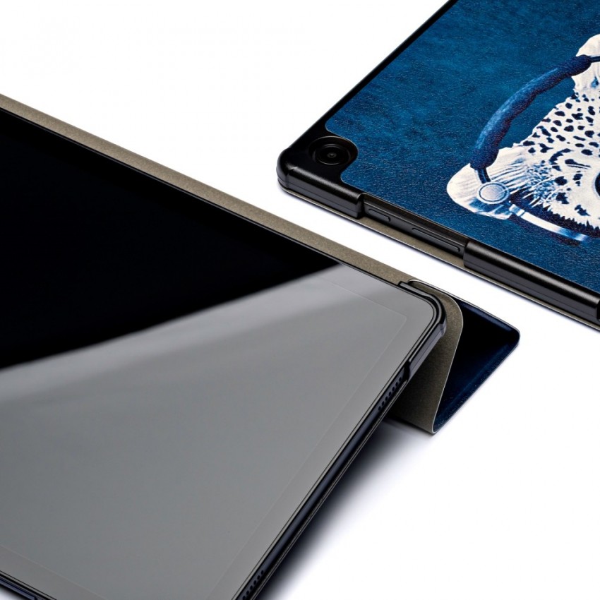 Maciņš Reach Smart Leather Samsung X210/X215/X216 Tab A9 Plus 11.0 sad cat