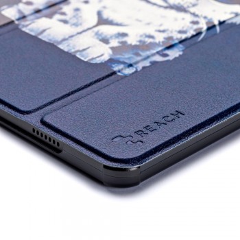 Maciņš Reach Smart Leather Samsung X210/X215/X216 Tab A9 Plus 11.0 sad cat