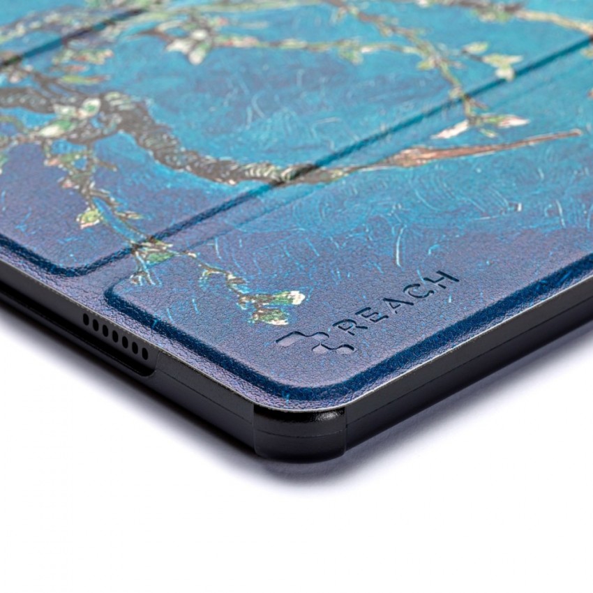 Maciņš Reach Smart Leather Samsung X210/X215/X216 Tab A9 Plus 11.0 sakura