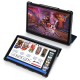 Maciņš Dux Ducis Domo Samsung X620/X626 Tab S10 FE Plus tumši zils