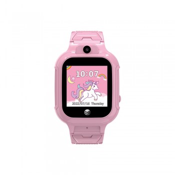 Viedais pulkstenis bērniem Forever Smartwatch GPS WiFi Kids Look Me! 3 KW-320 rozā