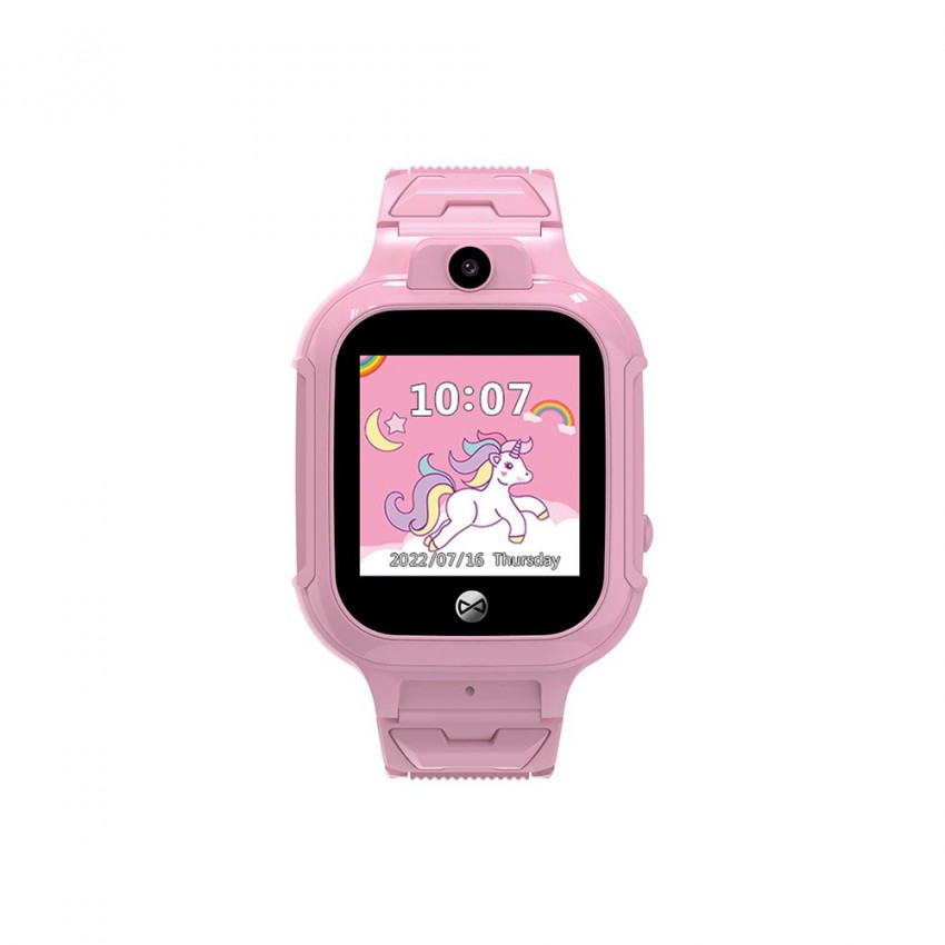 Viedais pulkstenis bērniem Forever Smartwatch GPS WiFi Kids Look Me! 3 KW-320 rozā