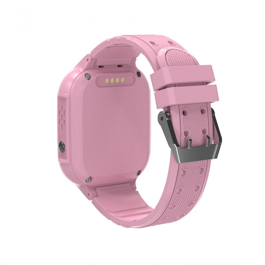 Viedais pulkstenis bērniem Forever Smartwatch GPS WiFi Kids Look Me! 3 KW-320 rozā
