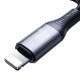 USB kabelis Joyroom S-A28 USB-C to Lightning 30W 2.0m melns