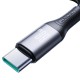 USB kabelis Joyroom S-A28 USB-C to USB-C 60W 2.0m melns