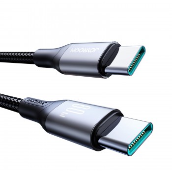 USB kabelis Joyroom S-A28 USB-C to USB-C 60W 1.0m melns