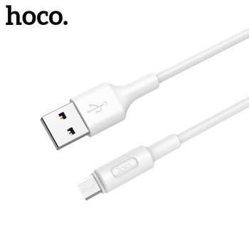 USB cable Hoco X25 microUSB 1.0m white