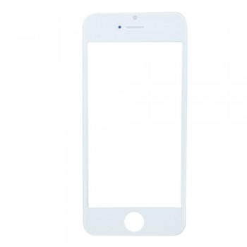 LCD ekrāna stikls Apple iPhone 5G/5S/5C/SE balts 