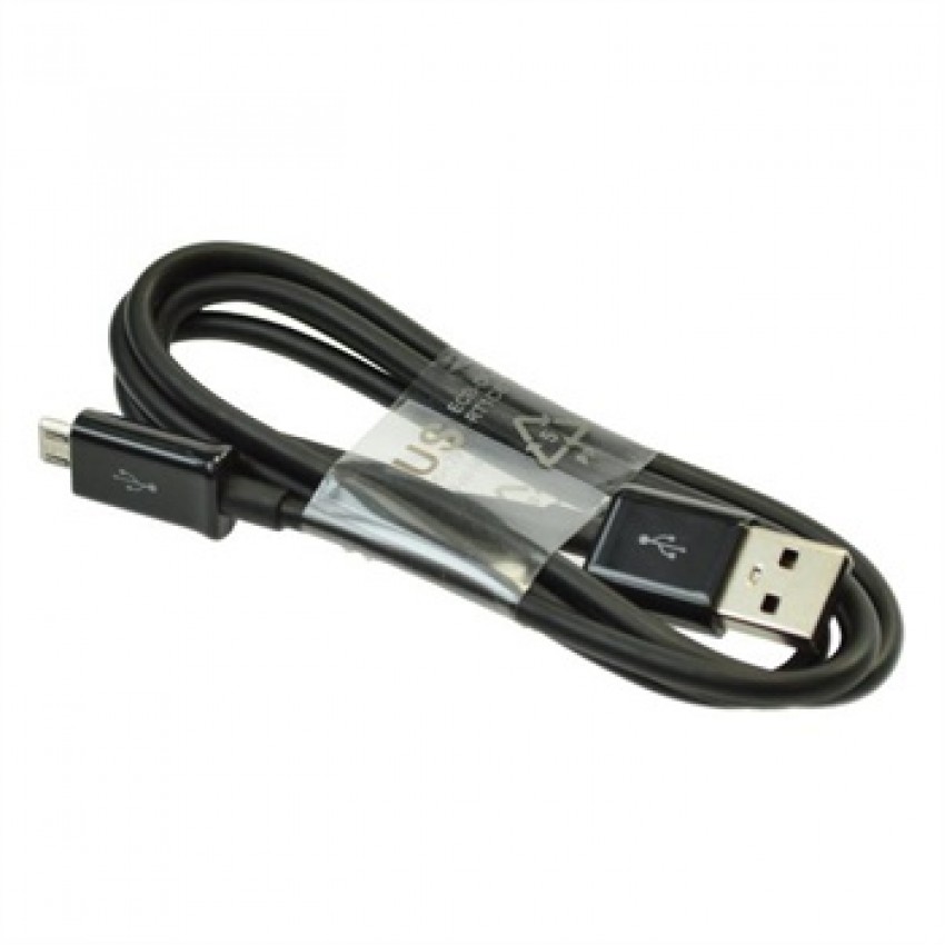 USB kabelis Samsung i9300 S3/N7000 Note microUSB (ECB-DU5ABE) melns (1M)