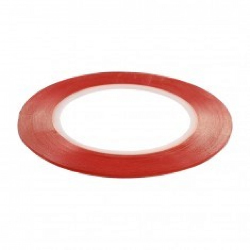 Double side adhesive tape for touchscreens 1mm transparent