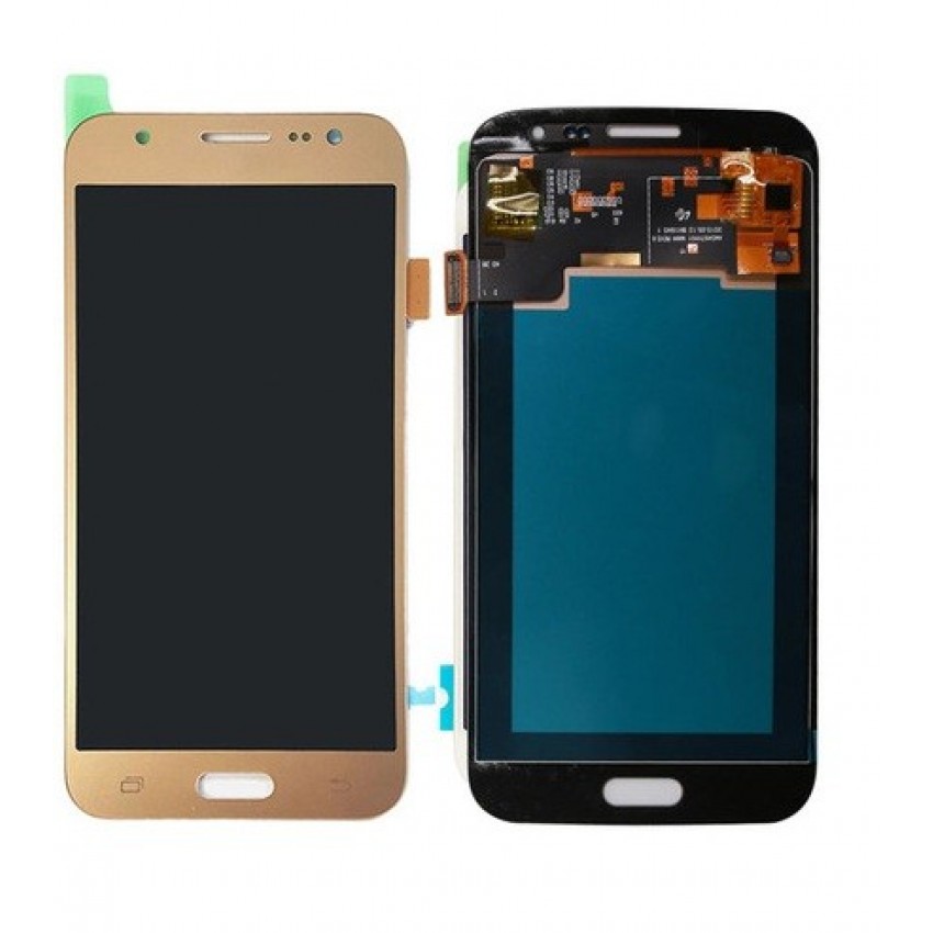 LCD screen Samsung J500 J5 with touch screen gold original (service pack)