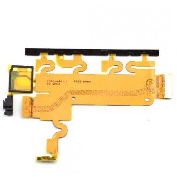 Flex Sony L39h C6902/C6903/Xperia Z1 for side buttons with microphone and buzzer connector ORG