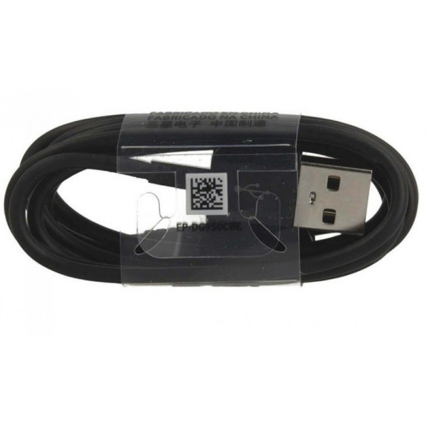 USB kabelis ORG Samsung G950 S8/G960 S9 type-C (EP-DG950CBE)  melns (1,2M)
