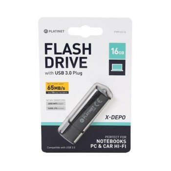 Atmiņas USB disks Platinet 16GB USB 3.0