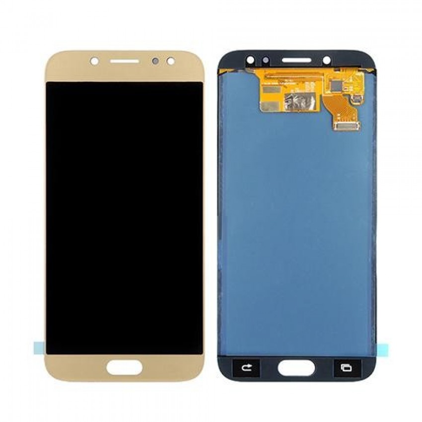 LCD screen Samsung J730 J7 (2017) with touch screen gold original (service pack)