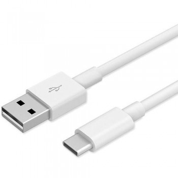 USB kabelis Huawei HL1121 Type-C balts (1M)