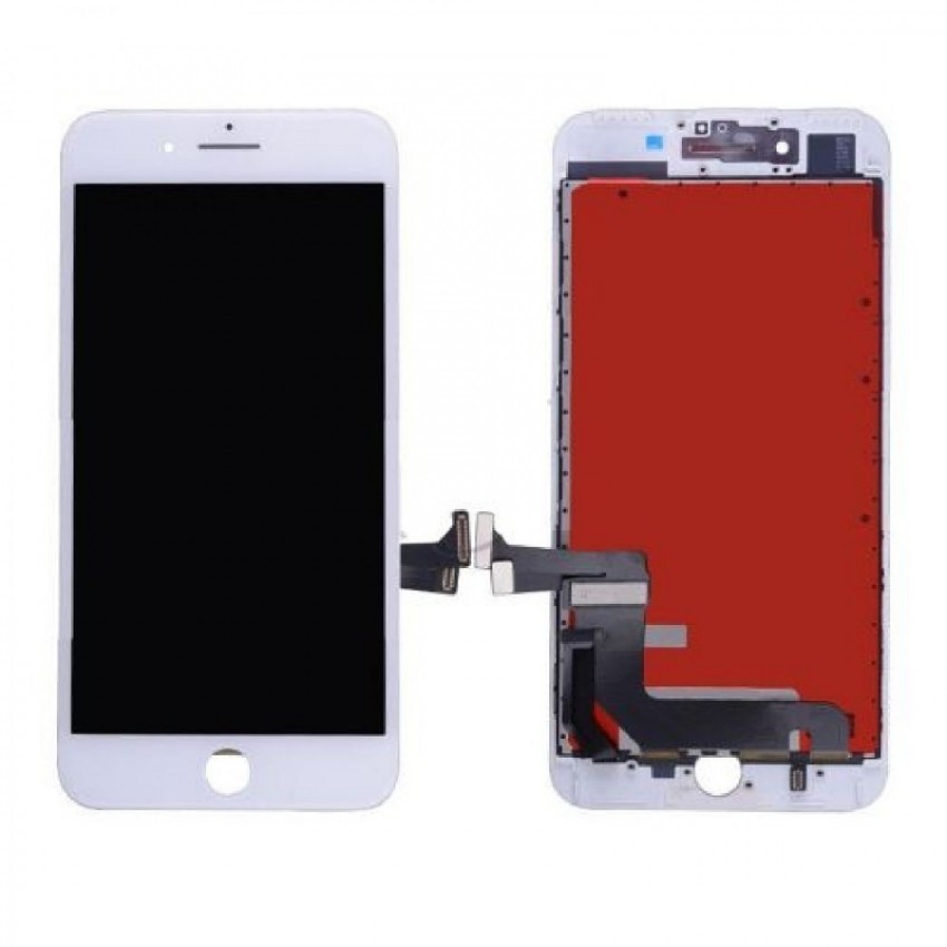 LCD displeja ekrāns iPhone 7 Plus ar skārienekrānu, balts (atjaunots) ORG