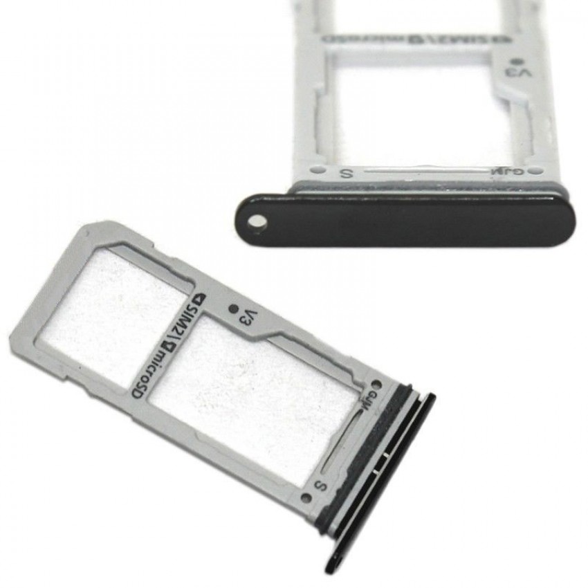 SIM card holder Samsung G960/G965 S9/S9+ black ORG SIM card holder Samsung G960/G965 S9/S9+ black ORG