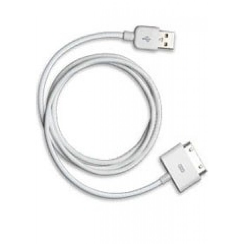 USB kabelis ORG iPhone MA591/MB708 2G/3G/3GS/4G/4S/iPod (1M)