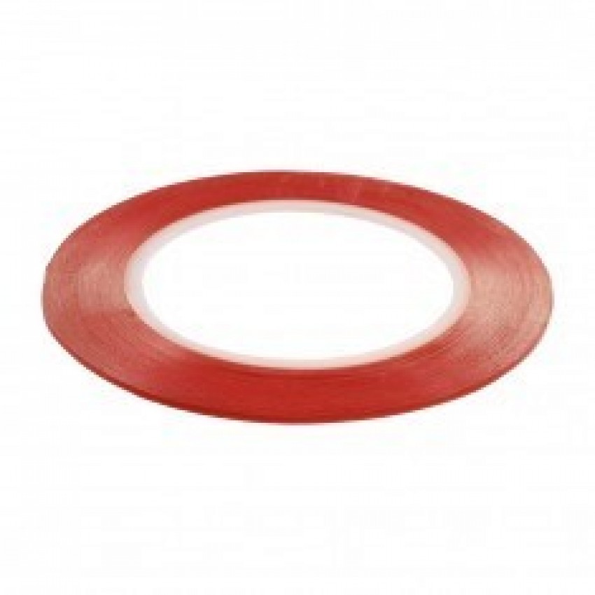 Double side adhesive tape for touchscreens 8mm transparent