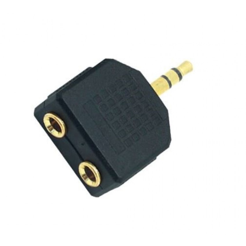 Audio splitter from 3,5mm to 2x3,5mm Audio splitter from 3,5mm to 2x3,5mm