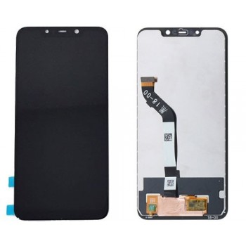 LCD displeja ekrāns Xiaomi F1 Pocophone ar skārienekrānu melns HQ
